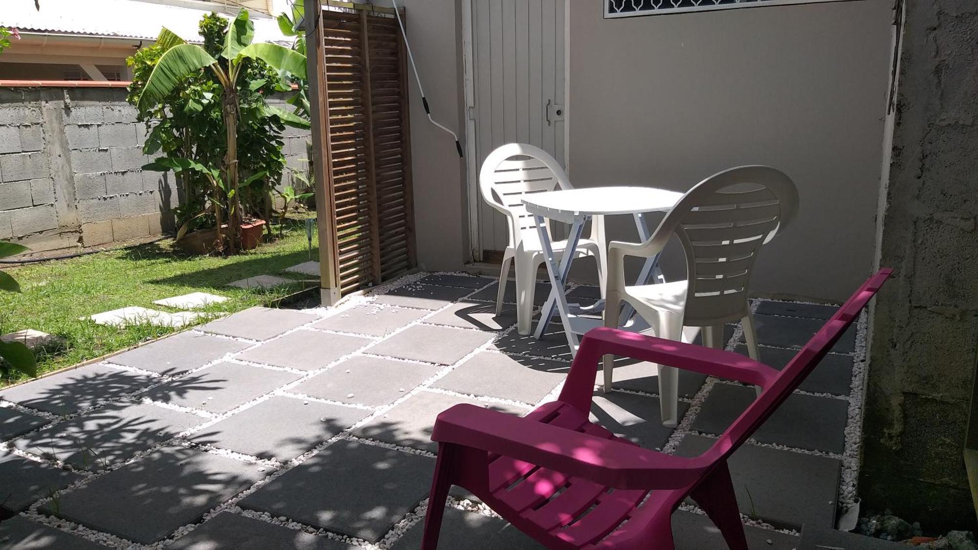Agreable F2, Jardin, Garage, Fibre, Clim Ch Fort-de-France Exterior foto