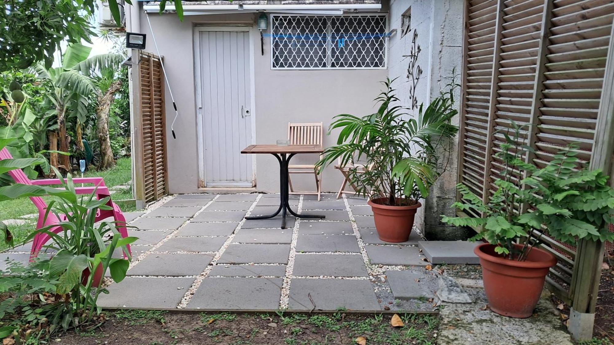 Agreable F2, Jardin, Garage, Fibre, Clim Ch Fort-de-France Exterior foto